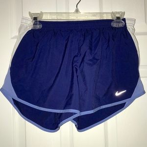 Nike DRIFIT running shorts purple